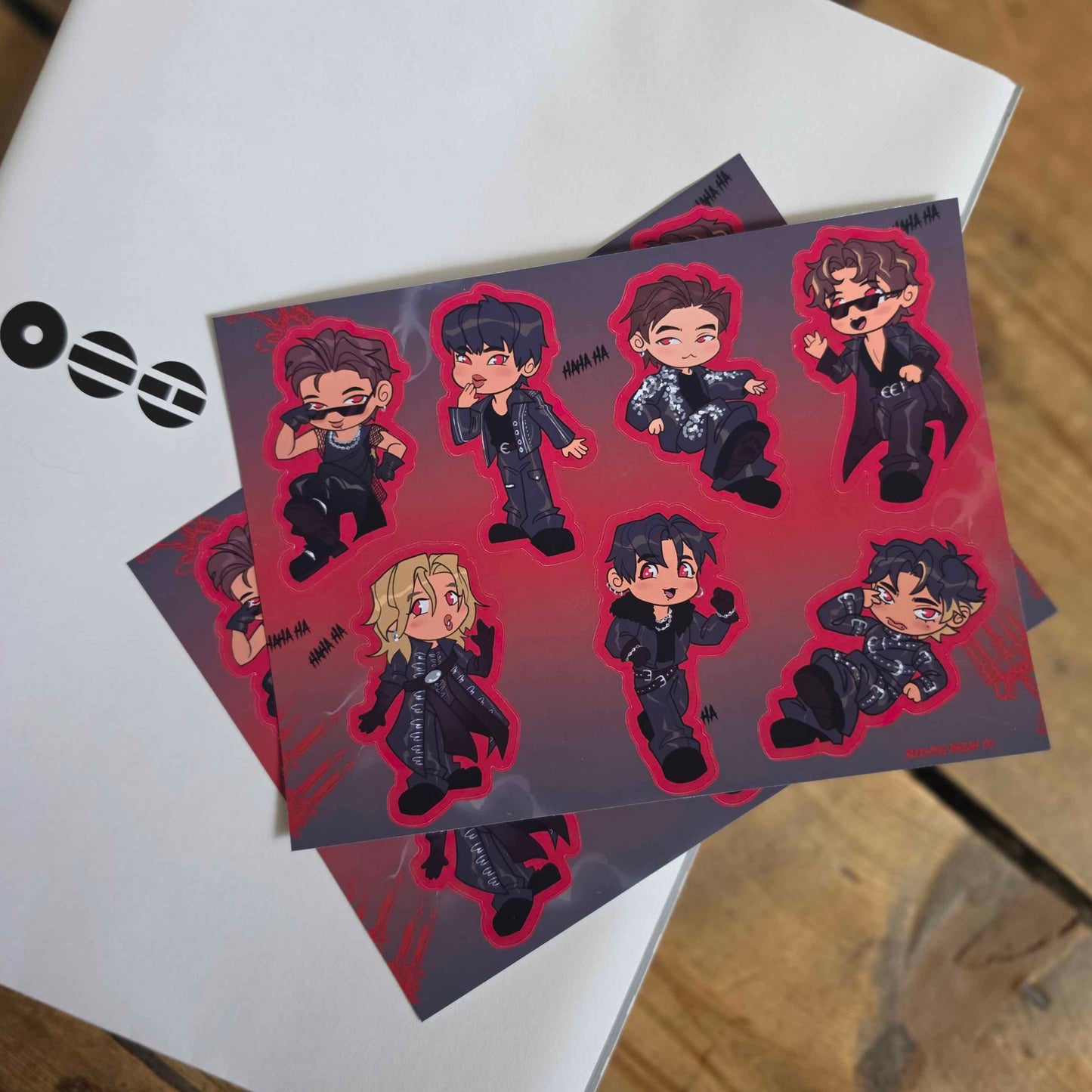 'Hoolitans' Sticker Sheet