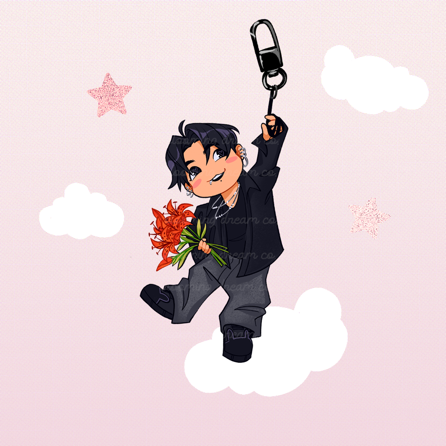 Jungkook Flower Charm