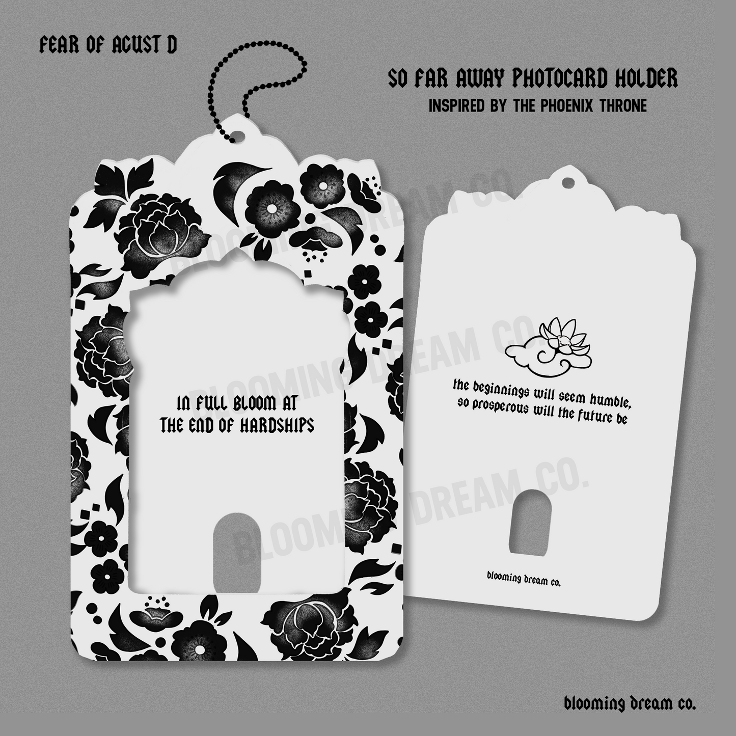 So Far Away Photocard Holder