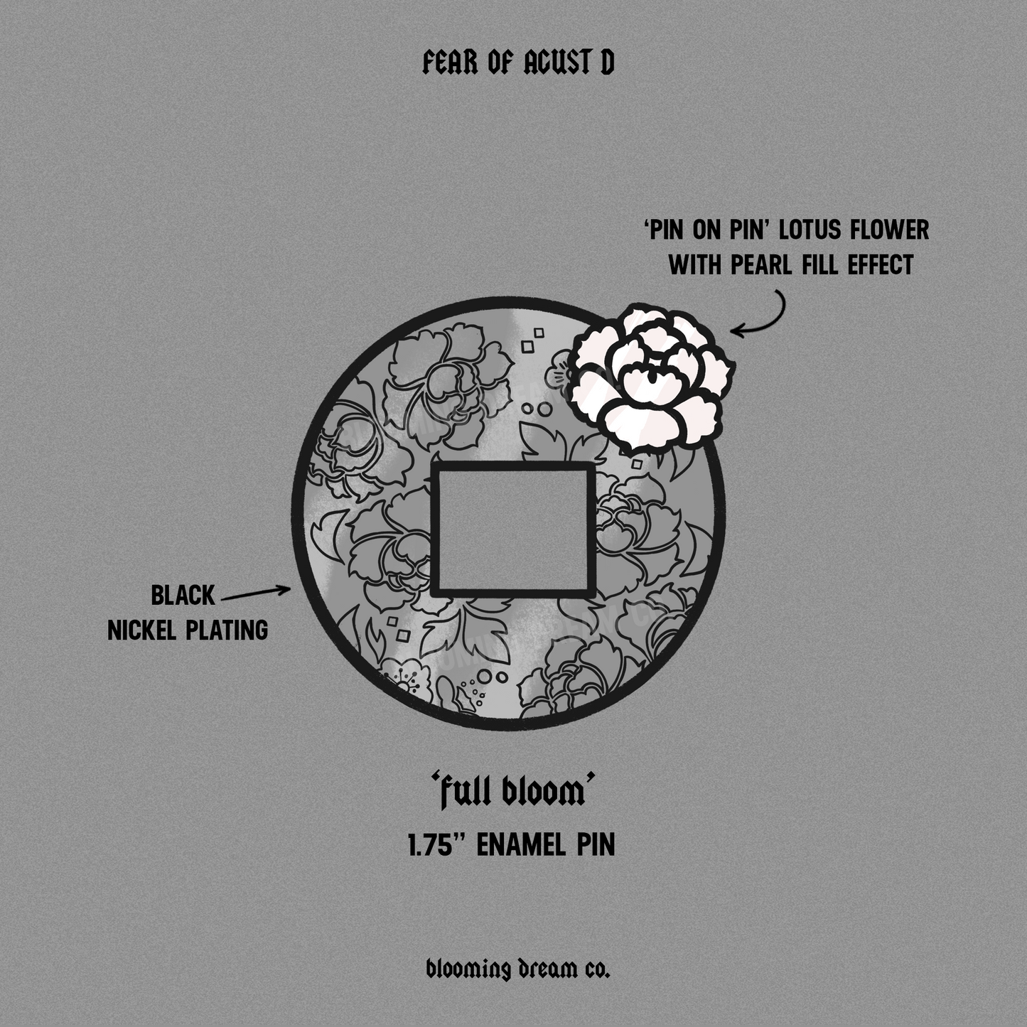 Agust D Talisman Enamel Pin