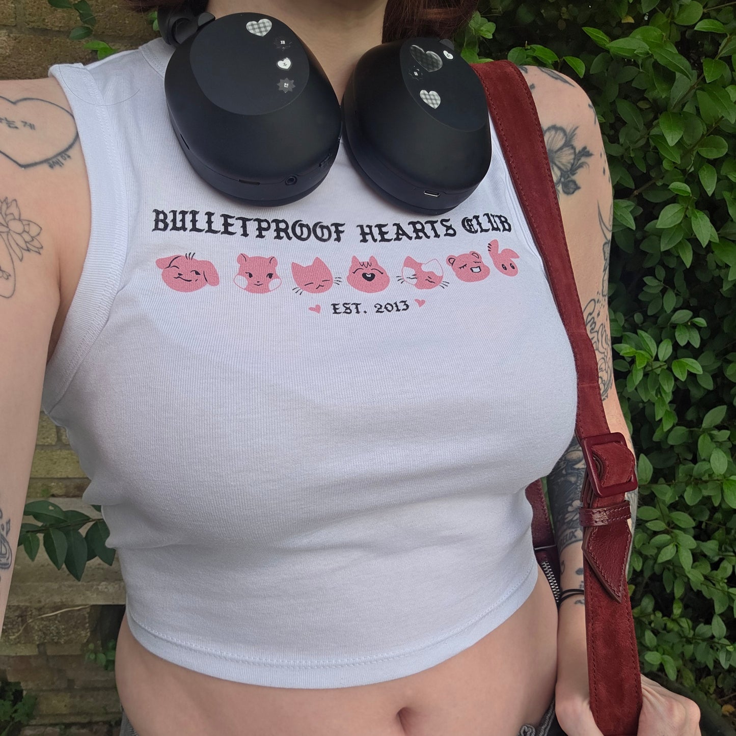Bulletproof Hearts Club Tank