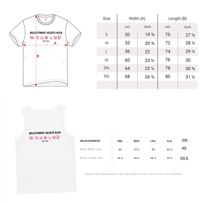 Bulletproof Hearts Club Shirt