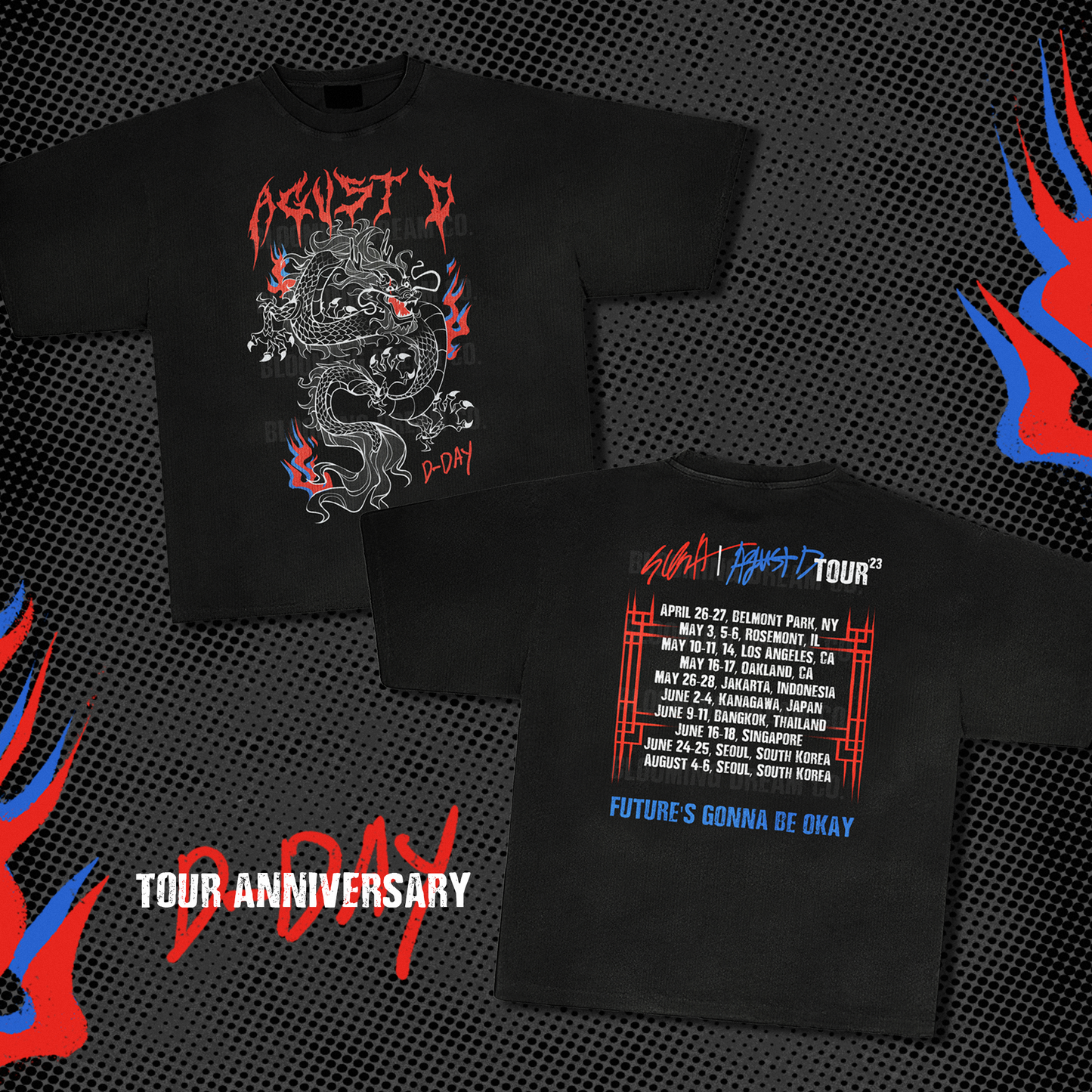 Agust D D-Day Tour T-Shirt (Pre-Order)