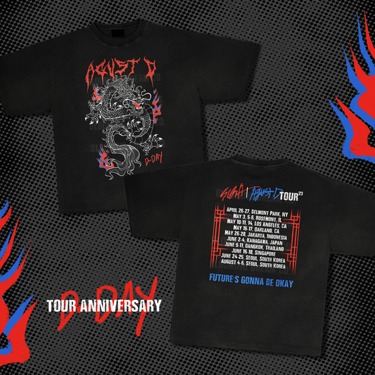 Agust D D-Day Tour T-Shirt (Pre-Order)