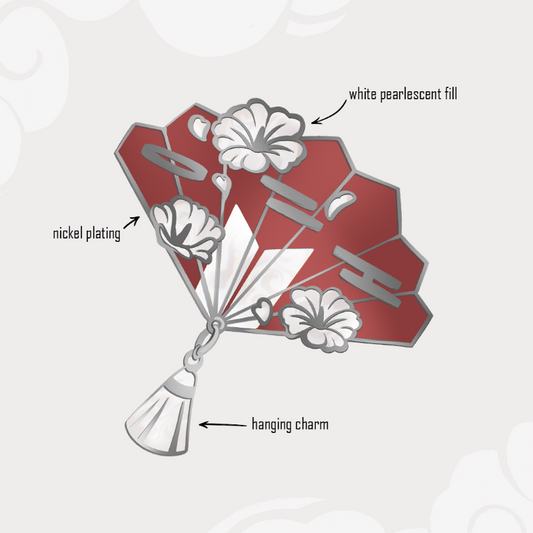 Arirang Hapjukseon Enamel Pin