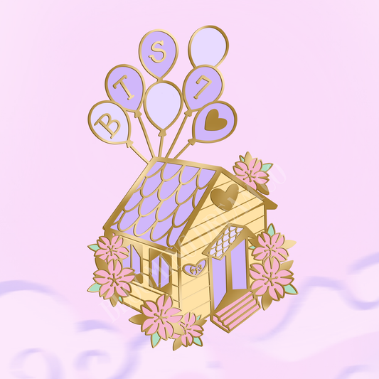 Home Enamel Pin