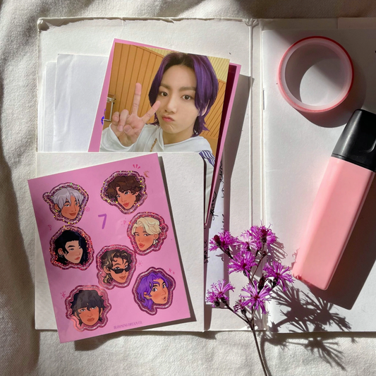 OT7 Mini Sticker Sheet
