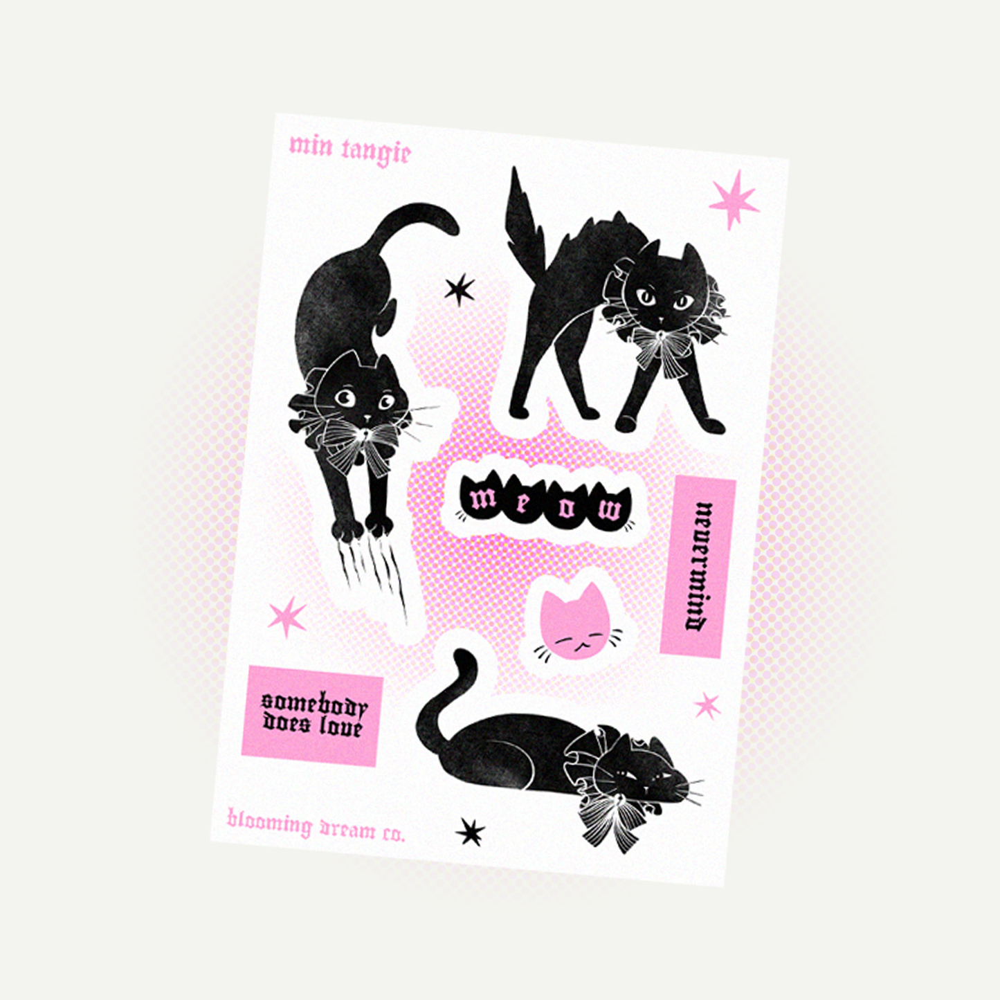 Min Tangie Sticker Sheet