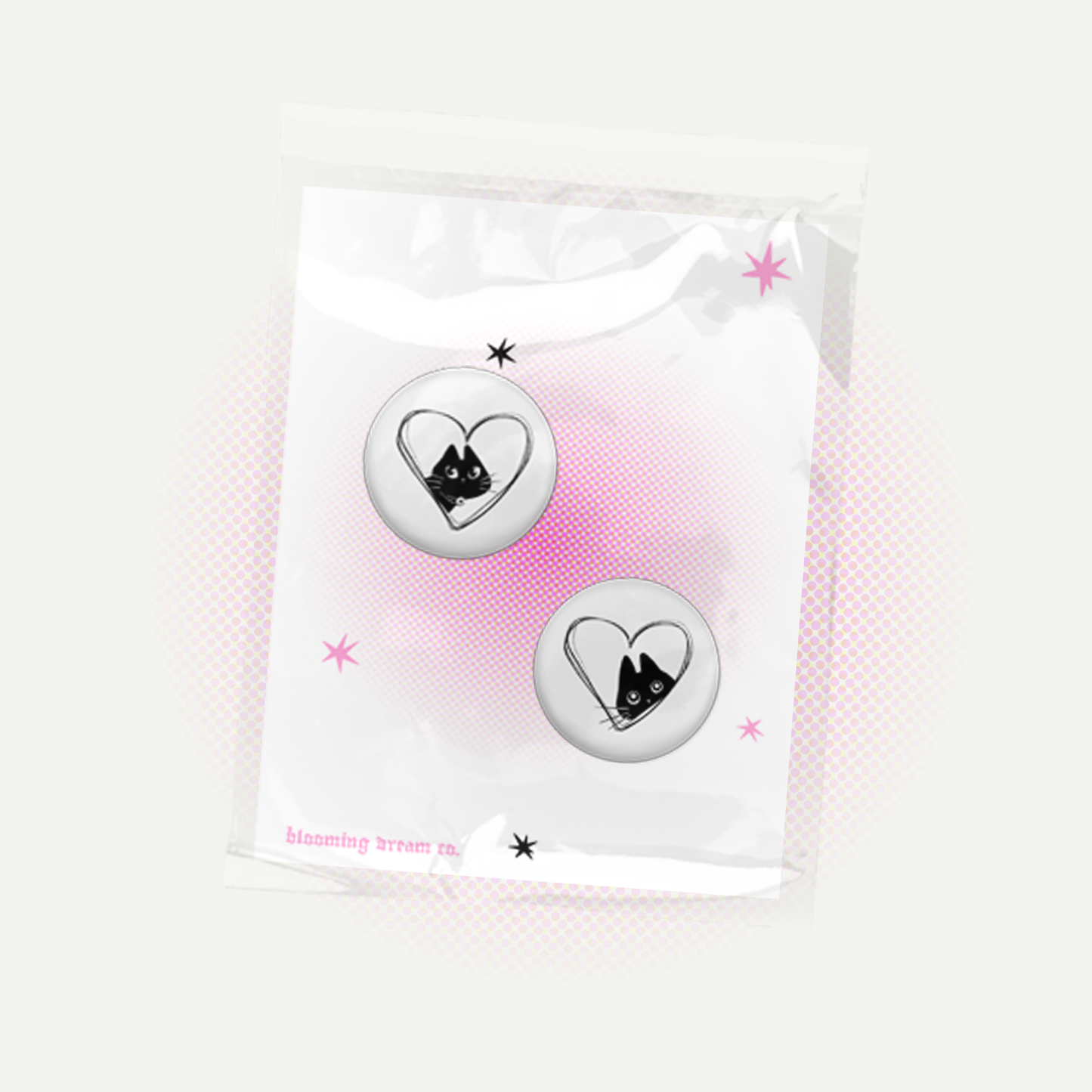 Tangie Peekaboo Badge Set
