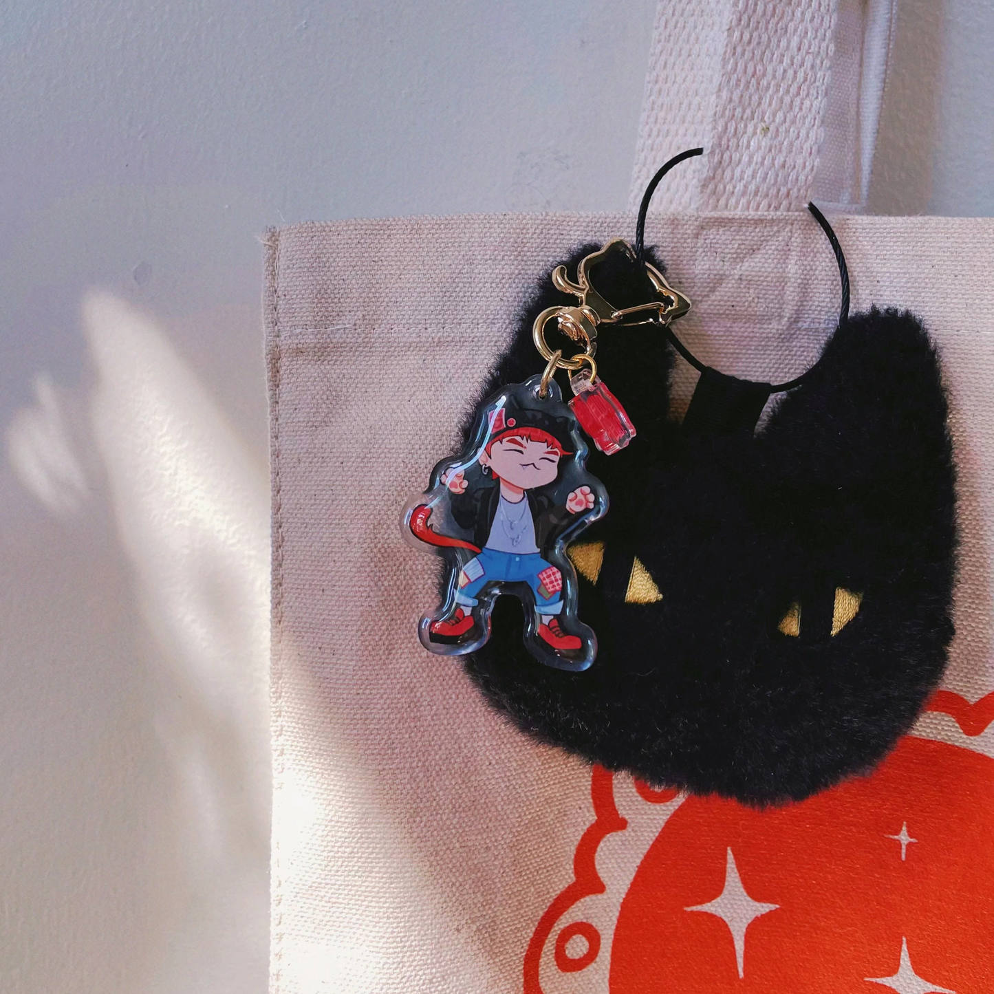 Min Meow Acrylic Charms